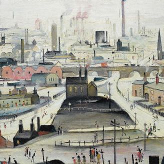 Laurence Stephen Lowry — Industrial scene