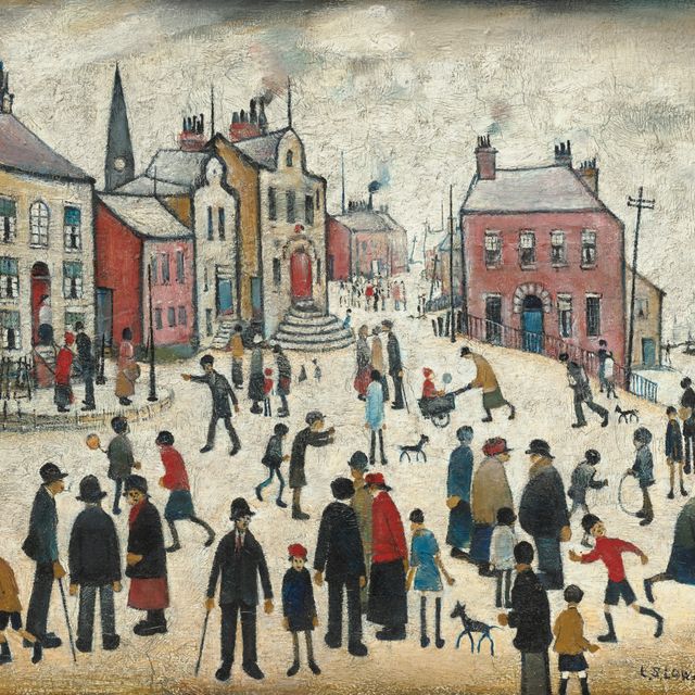 Laurence Stephen Lowry — People Standing About