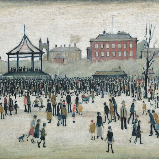 Laurence Stephen Lowry — Bandstand, Peel Park