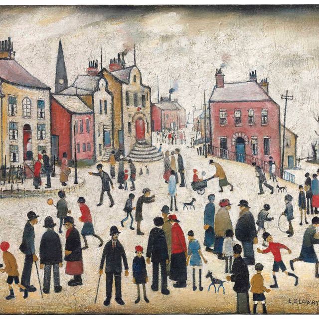 Laurence Stephen Lowry — People Standing About