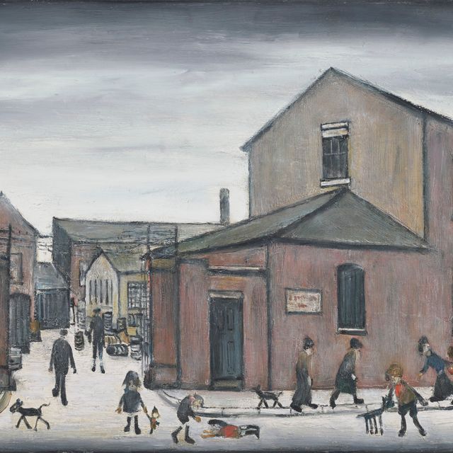 Laurence Stephen Lowry — Viaduct Works, Manchester