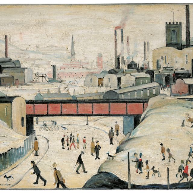 Laurence Stephen Lowry — The Red Bridge