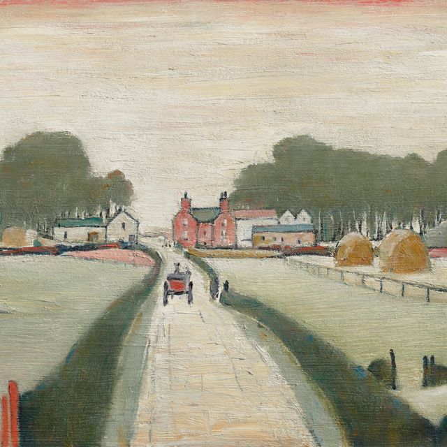 Laurence Stephen Lowry — Lancashire Farm