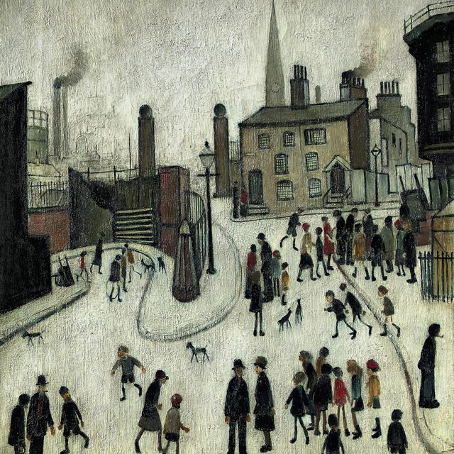 Laurence Stephen Lowry — St Michael and All Angels, Angel Meadow, Manchester