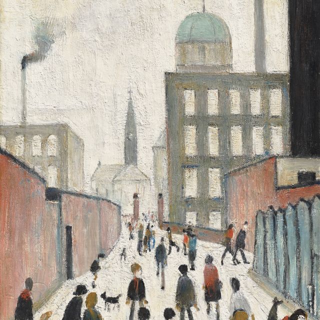 Laurence Stephen Lowry — Mrs Swindells' Picture
