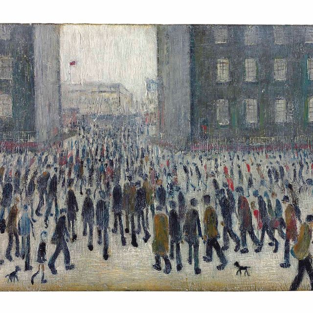 Laurence Stephen Lowry — Going to the Match