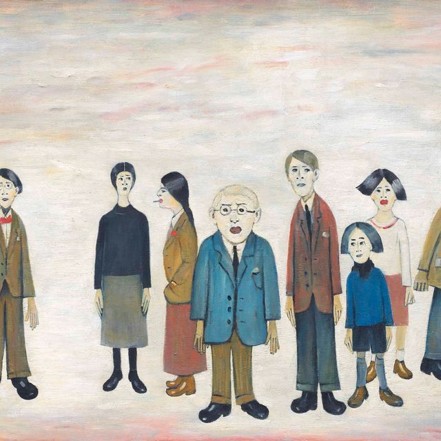 Laurence Stephen Lowry — Family Group