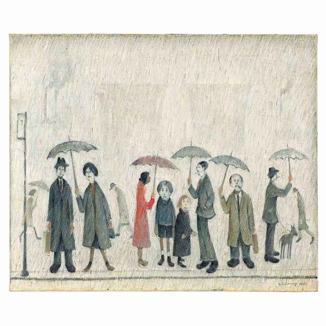 Laurence Stephen Lowry — The Bus Stop