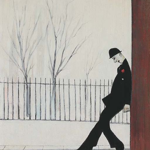 Laurence Stephen Lowry — Man Resting (The Drunk)