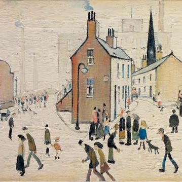 Laurence Stephen Lowry — Street Scene