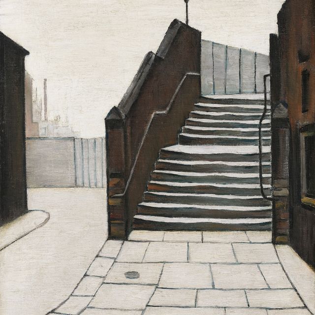 Laurence Stephen Lowry — The Footbridge