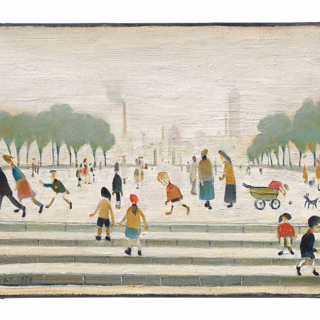 Laurence Stephen Lowry — Park and Steps