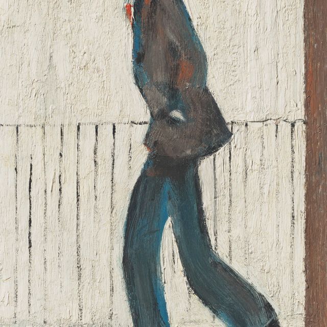 Laurence Stephen Lowry — A Man Walking