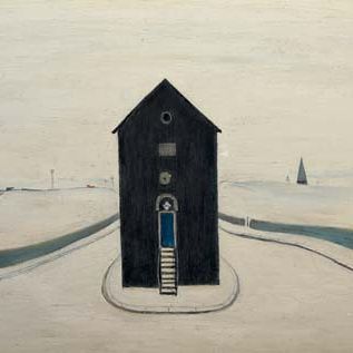 Laurence Stephen Lowry — The Old Toll House on the Moors
