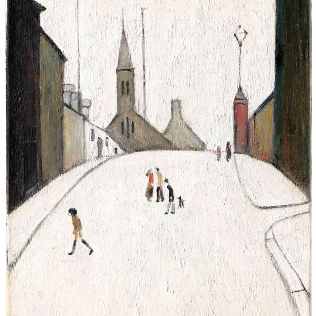 Laurence Stephen Lowry — Church Street, Clitheroe