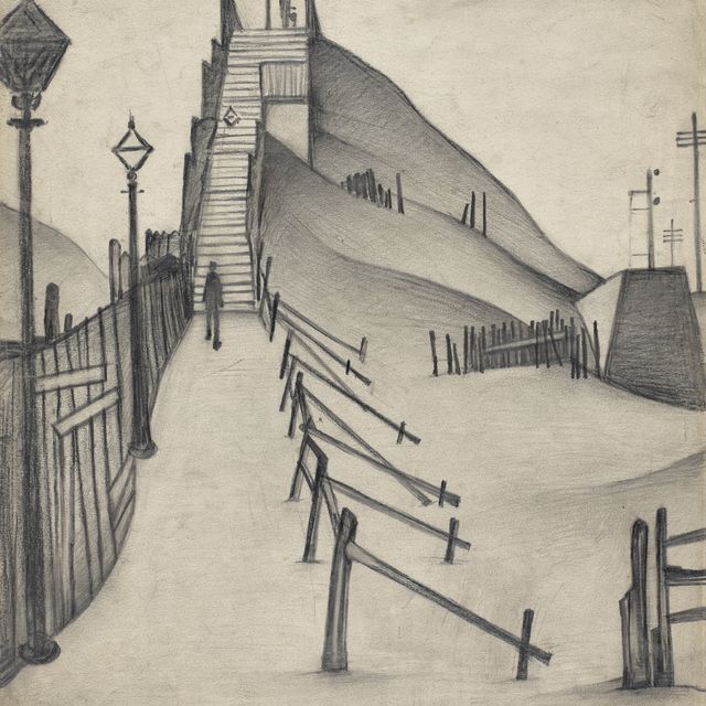 Laurence Stephen Lowry — Steps
