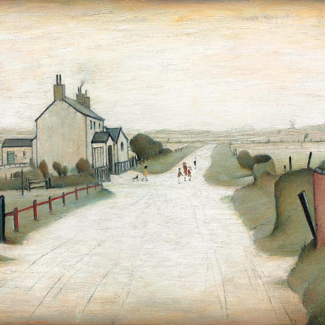 Laurence Stephen Lowry — Country Road, near Lytham