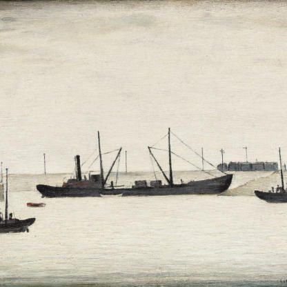 Laurence Stephen Lowry — Lowestoft Harbour