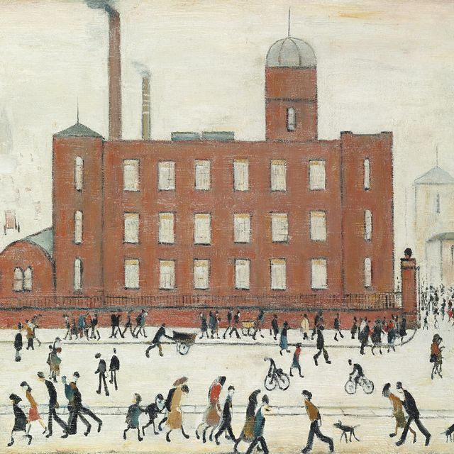 Laurence Stephen Lowry — Going to the Mill
