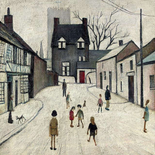 Laurence Stephen Lowry — Street in Northleach