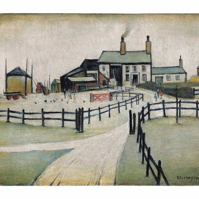 Laurence Stephen Lowry — A Lancashire farm