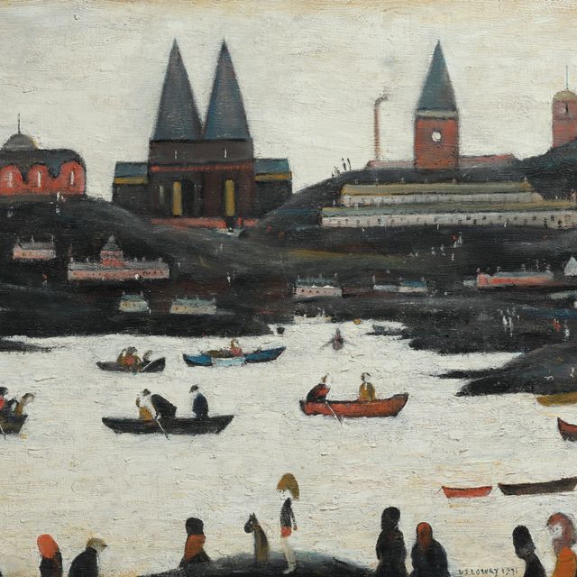 Laurence Stephen Lowry — The Lake