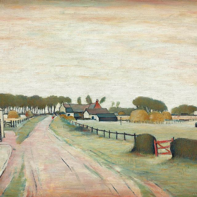 Laurence Stephen Lowry — Regent Street, Lytham (The Farm)