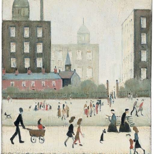 Laurence Stephen Lowry — Sunday in the Park, Manchester