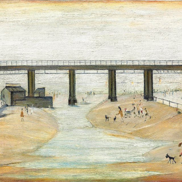 Laurence Stephen Lowry — Sandsend near Whitby