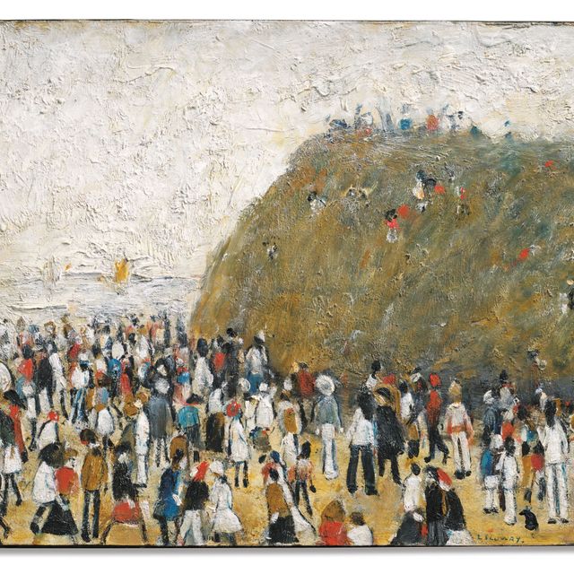 Laurence Stephen Lowry — Beach Scene