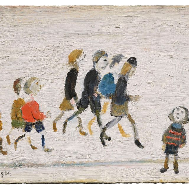 Laurence Stephen Lowry — Children Walking