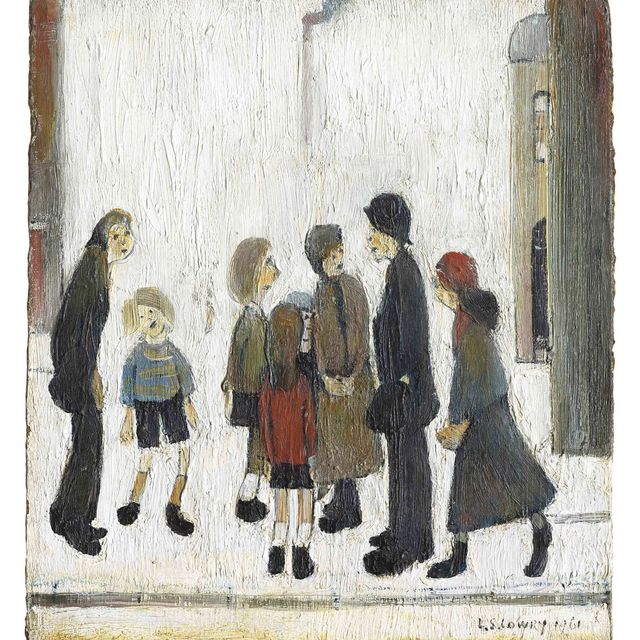 Laurence Stephen Lowry — A Group of People