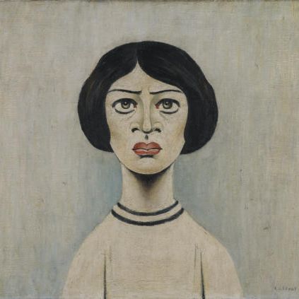 Laurence Stephen Lowry — Girl's Head