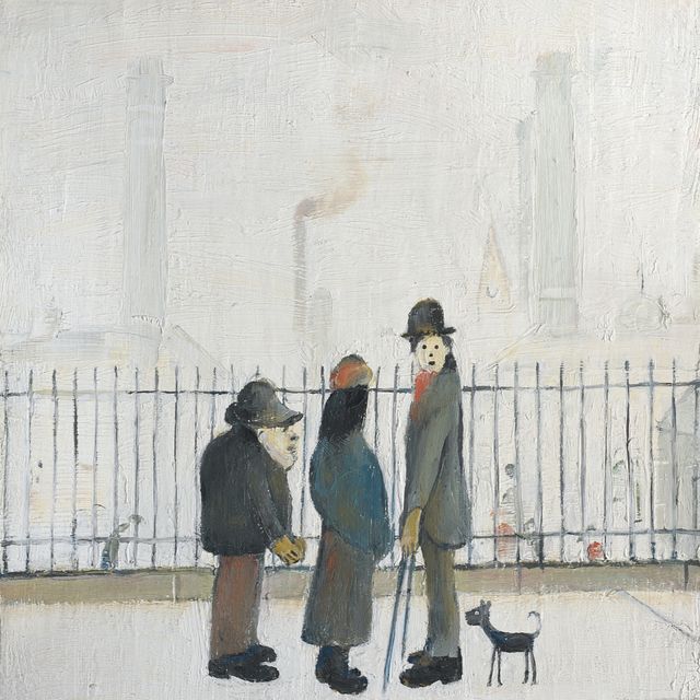 Laurence Stephen Lowry — Landscape with Figures