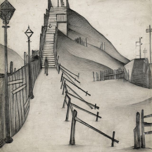 Laurence Stephen Lowry — Steps