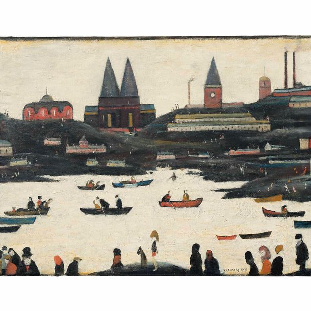 Laurence Stephen Lowry — The Lake