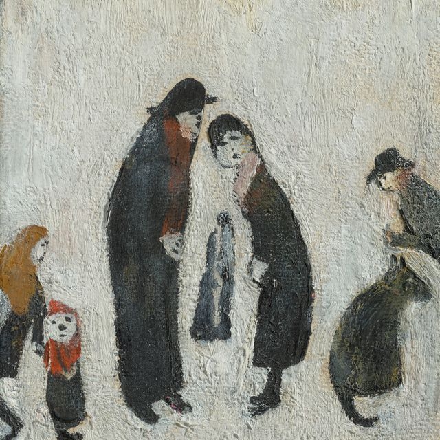 Laurence Stephen Lowry — Figures Talking