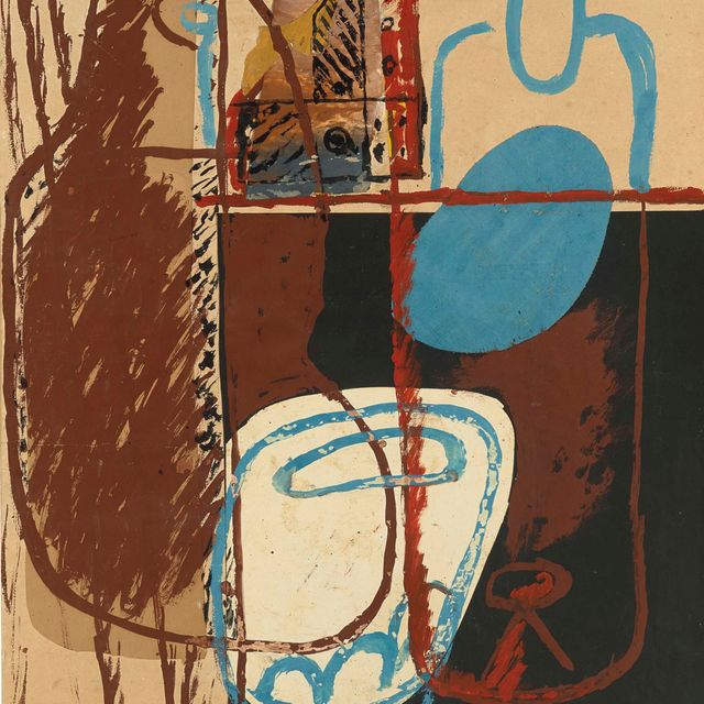 Le Corbusier — Nature morte, графин, виноград, бутыль и др.