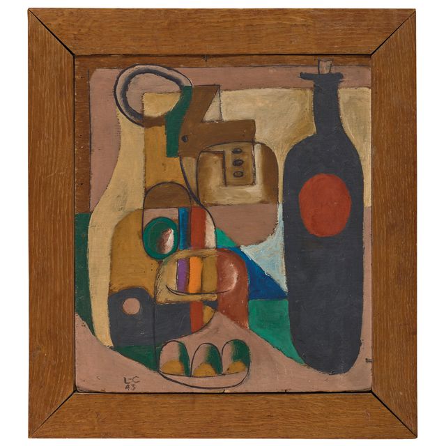 Le Corbusier — Смерть природы в черном балагане и в графине, 1943