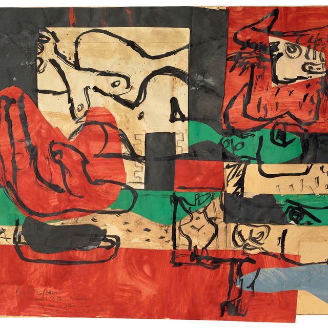 Le Corbusier — Торо - Женщина-единорог и гранд-майн
