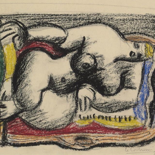 Le Corbusier — Новая женщина на канапе из бутилированной кожи.