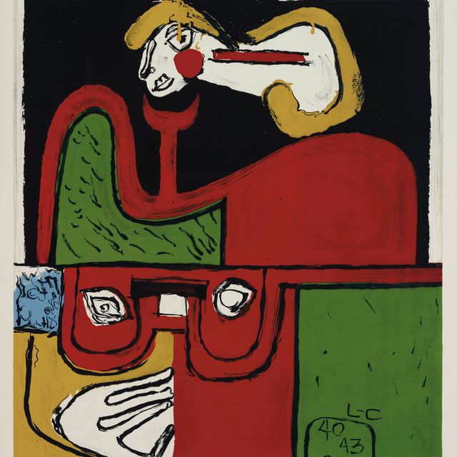 Le Corbusier — Портрет, 1940/43/60