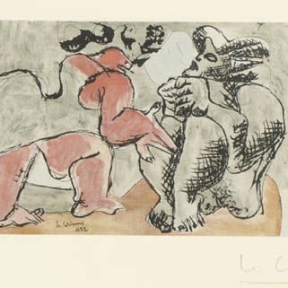 Le Corbusier — [Гротескные фигуры двойки] (не у Вебера)