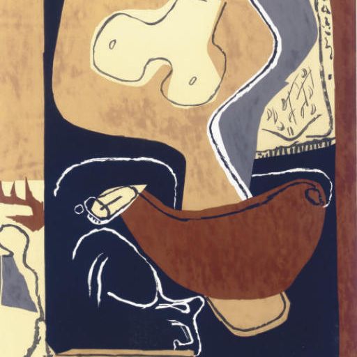 Le Corbusier — Женщина на главной набережной (W. 57)
