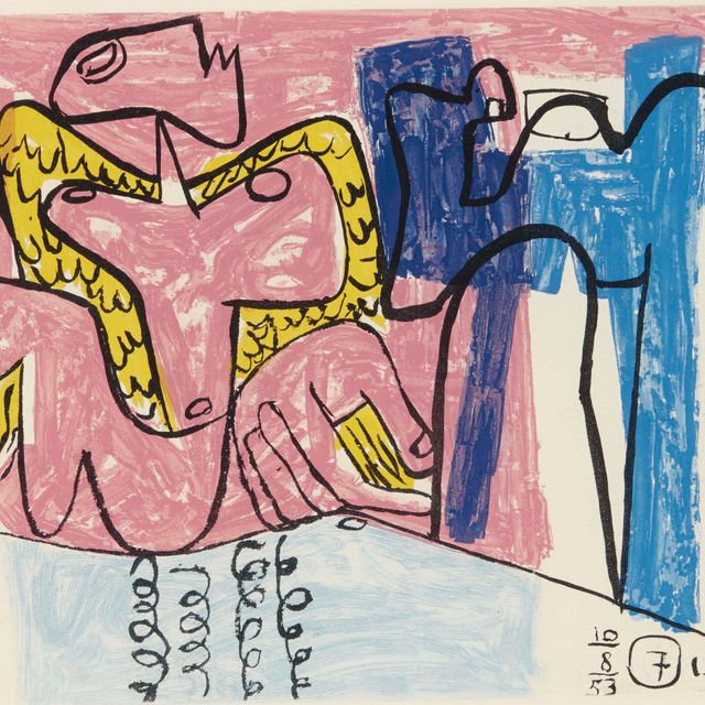 Le Corbusier — Унитэ, планш 7