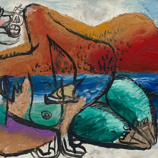 Le Corbusier — Женское совершенство (острова, где обитает женский корпус, погруженный в полусонное состояние, и уединенные места с лифчиками)
