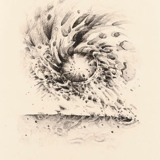 Lee Bontecou — Третий камень (Искры 3; Поле 3)