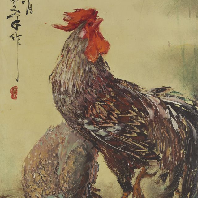 Lee Fong — Петух и курица