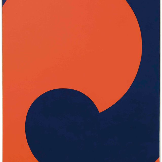 Leon Polk Smith — Сине-красный