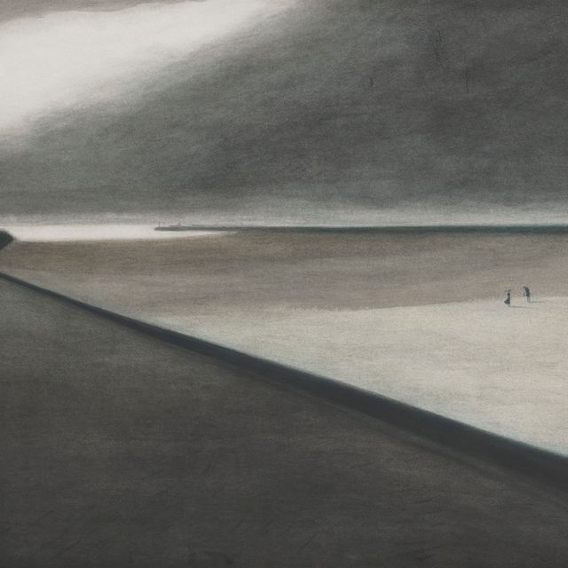 Leon Spilliaert — Прогулка на пляже